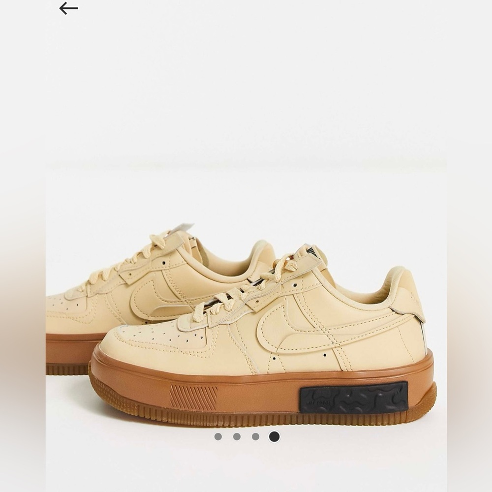 Nike Air Force 1 Fontanka Women's beige and brown Sneakers